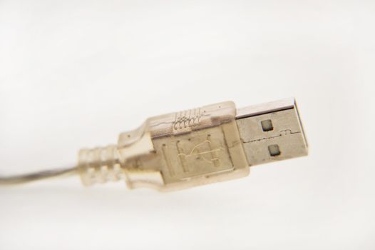 close up of an usb plug