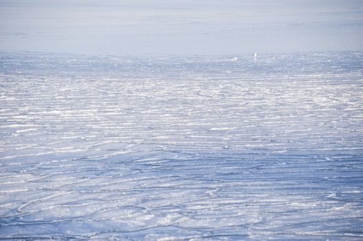 sheets of ice in the baltic sea