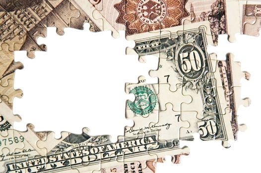 Puzzle of money