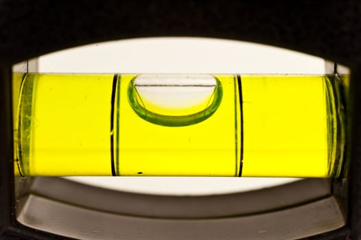 Close up of a water level