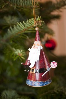 close up of christmas decoration