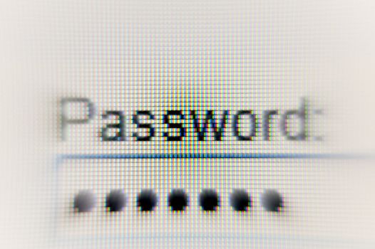 close up of a computer screen