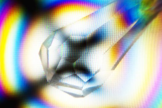 Close up of a crystal