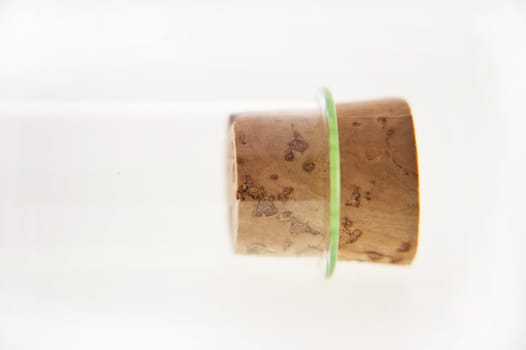 close up of a cork