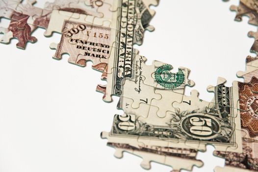 Puzzle of money