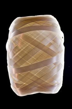 close up of a ribbon