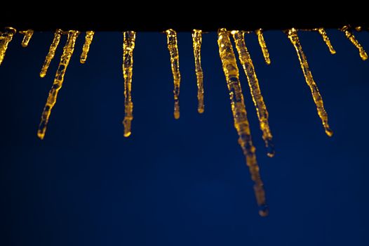 scene on a christmas market