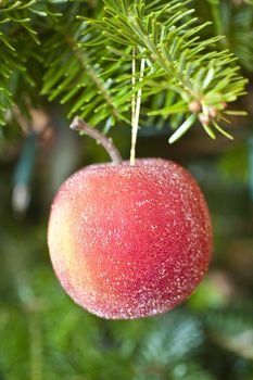 close up of christmas decoration