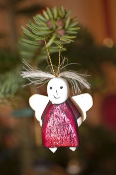close up of christmas decoration