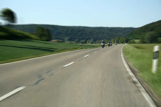 nice long and wide roads for car drivers