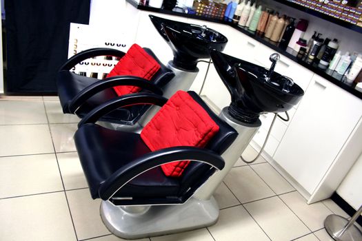 modern hairdressing salon for hair cut