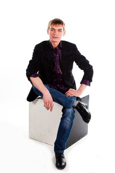 Portrait of a calm middle age man