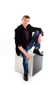 Portrait of a calm middle age man