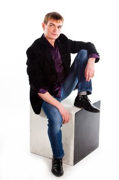 Portrait of a calm middle age man