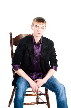 Portrait of a calm middle age man