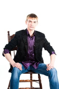 Portrait of a calm middle age man