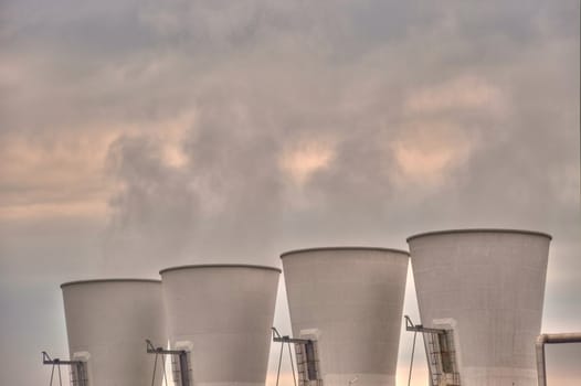 oil refinery near heide / germany