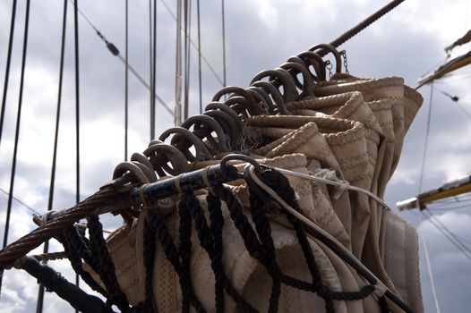 sailing training ship "gorch fock"