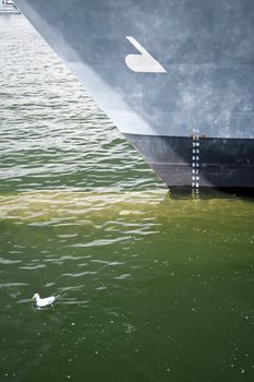 maritime scene of a ship