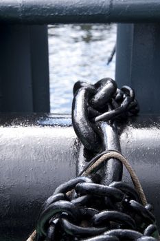 maritime scene of a ship