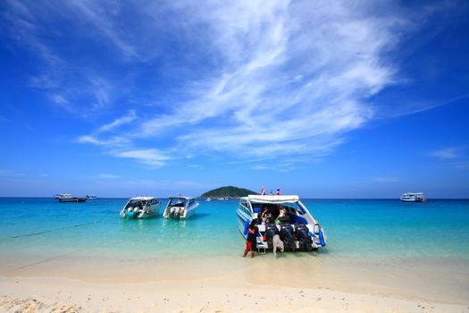 Similan National Park, paradise island located south of Thailand