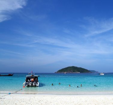 Similan Beach Island Number 4 ,Paradise island located at south of Thailand