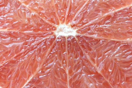 macro shot of grapefruit using as background for healthy eating Concept