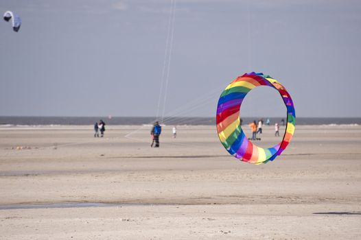 kite festival in st. peter-ording / germany
