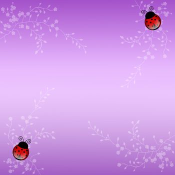 Ladybug background