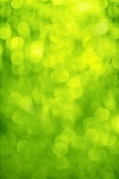 blur, green background, circles of light