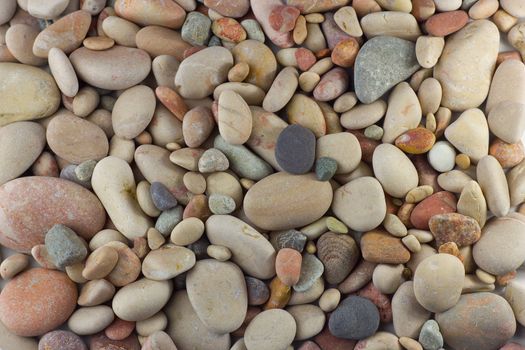 Background from sea pebbles