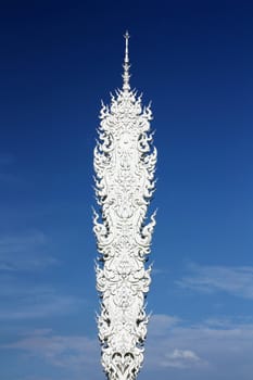 Famous white church, northern Thailand