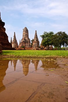 Wonderful Pagoda Wat Chaiwattanaram Temple, Ayutthaya, Thailand