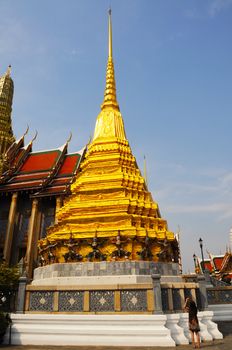 The Grand Palace Wat Phra Kaew in Bangkok, Thailand