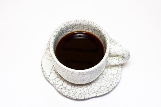 Coffee cup isolated on white background