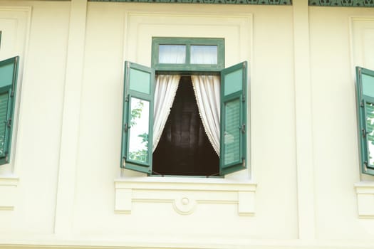 traditional thai style window