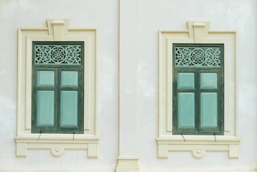 traditional thai style window