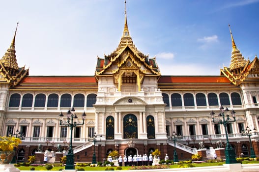 The Grand palace in bangkok