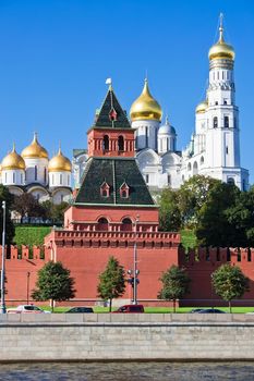 Famous Moscow Kremlin and Churches, Russia