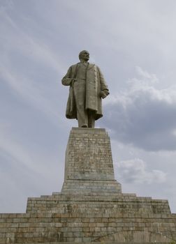 The biggest Lenin's monument in the world, Volgograd, Russia