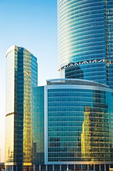 Skyscrapers of the International Business Centre, Moscow
