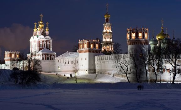 Novodevichy Convent in Moscow, Russia