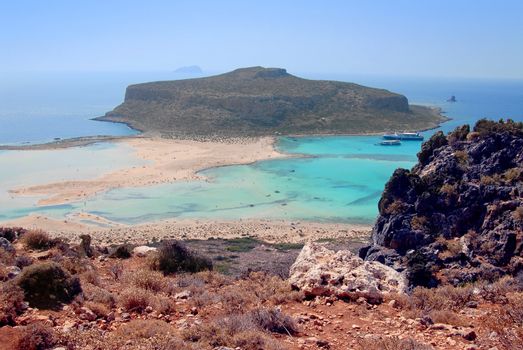 Outskirts of Crete where is pink sands