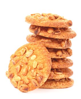 Biscuits with peanuts