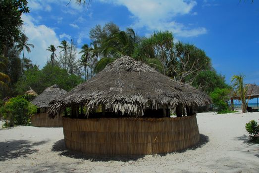 hut on the beach