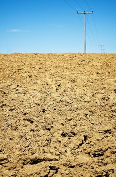 acre with big clods