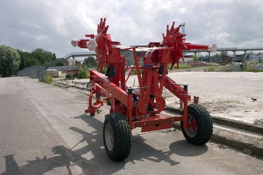 Seeder, spray for work in the field