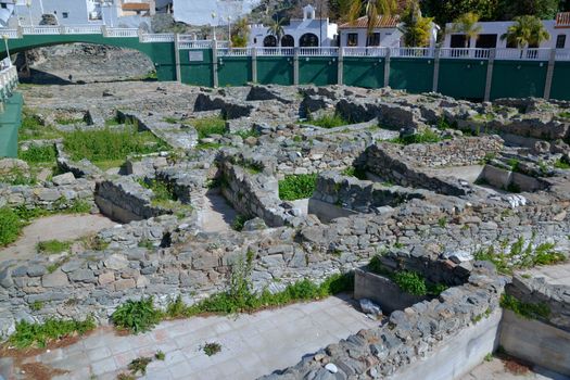 ancient historic ruins left to explore in Almunecar