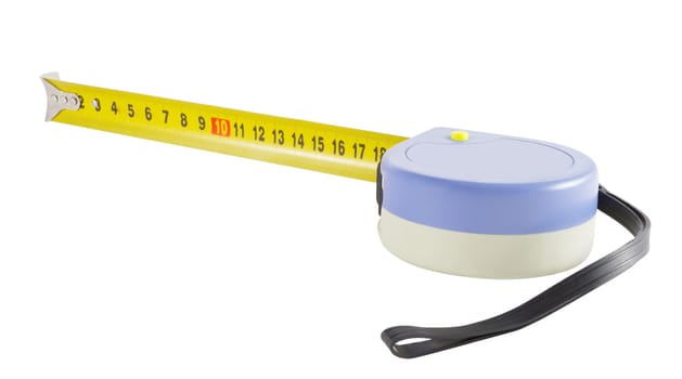 distance measurer on a white background, Isolated