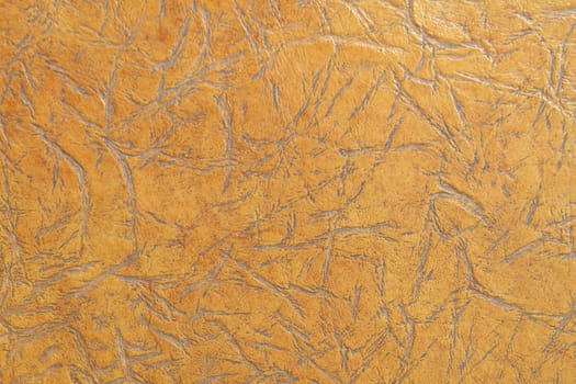 Brown leather texture closeup